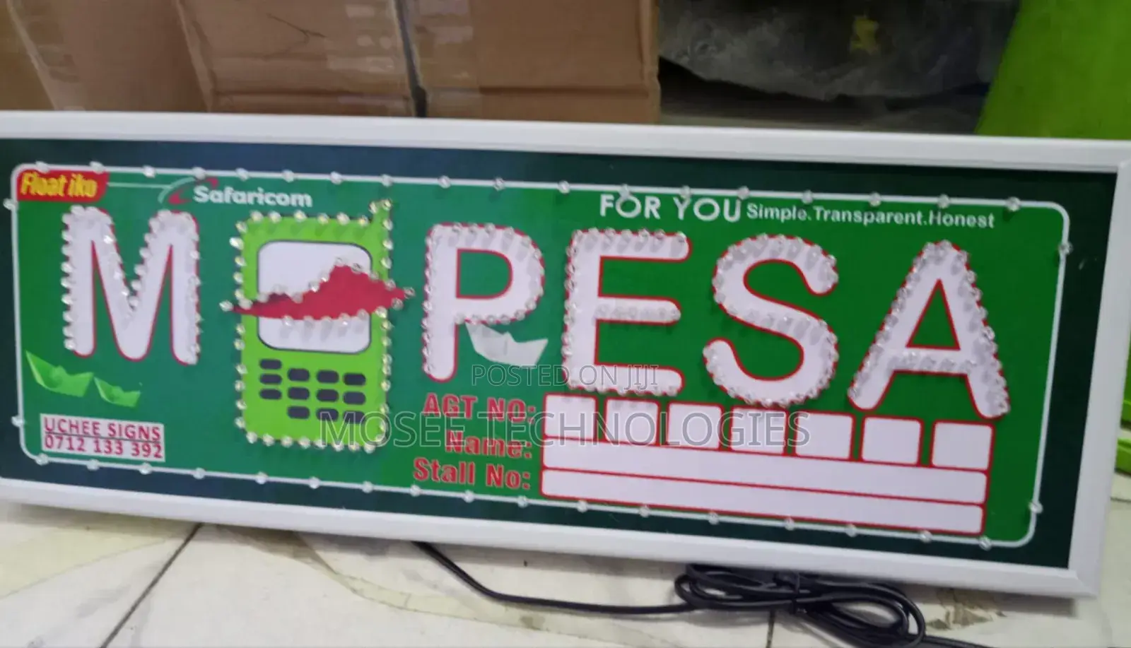Electronic LED Information Sign