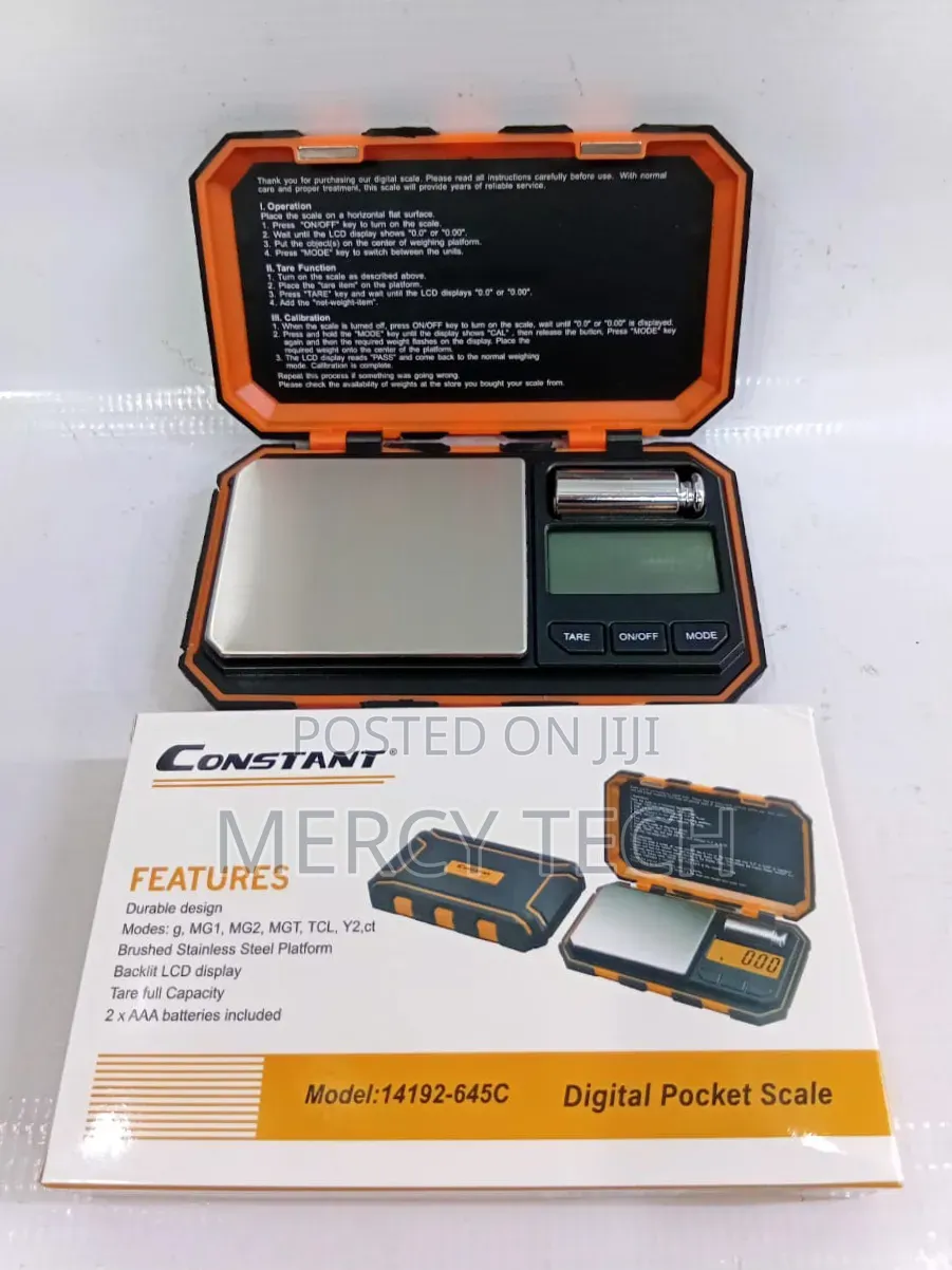 Constant Pocket Scale (300g, 0.01g Precision)