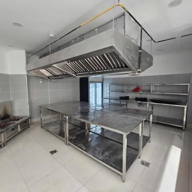 Complete Stainless Steel Commercial Kitchen Setup