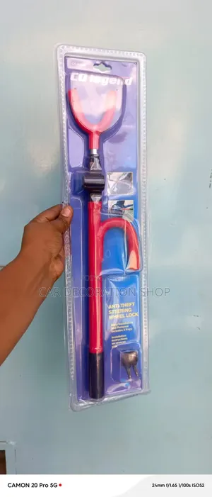 Adjustable Extendable to Fit Steering Wheel Lock