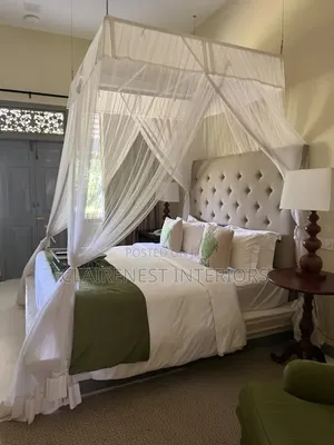Rest Easy Beneath a Protective Canopy 4 Stand Mosquito Net