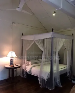 Rest Easy Beneath a Protective Canopy 4 Stand Mosquito Net
