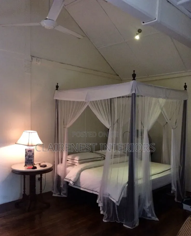 Rest Easy Beneath a Protective Canopy 4 Stand Mosquito Net