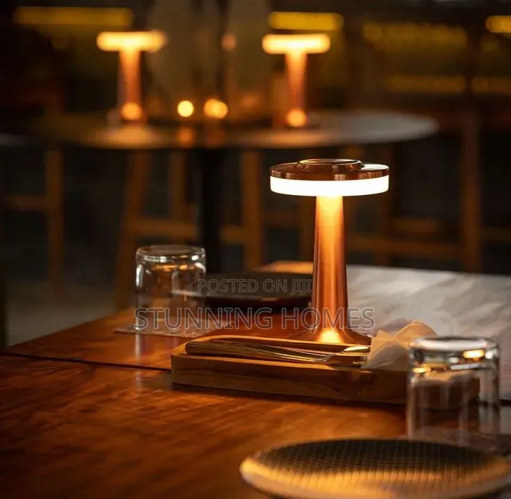 Modern Elegant Rechargeable Dimmable Table Lamp