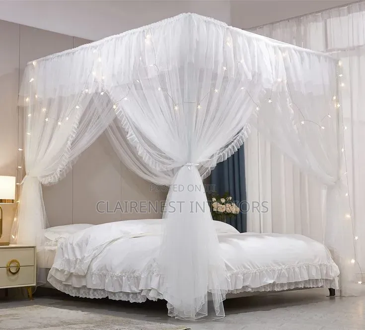 Better Bedtime Starts With Better Protection With 4 Stand Mosquito Net