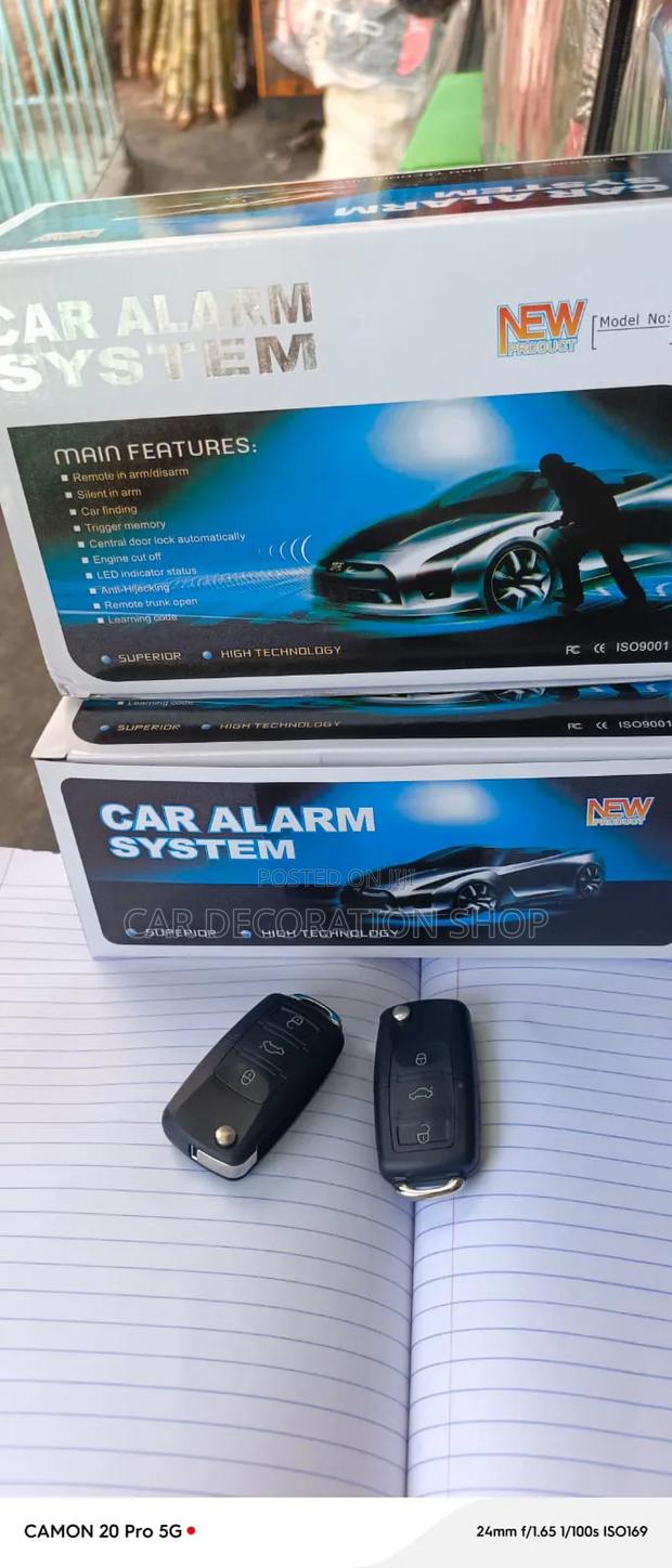 Car Alarm System Triggers Loud Alert During Unauthorized Access