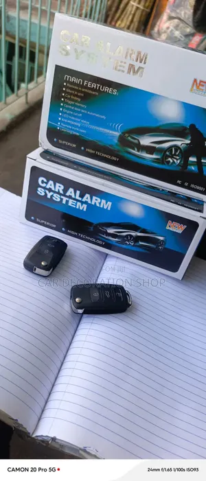 Car Alarm System With Finding Function to Locate Car in Crowdedparking