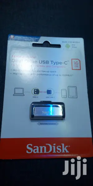 16gb OTG Dual Drive Type C Sandisk.