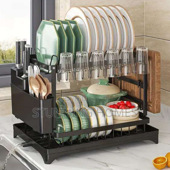 High Quality 2 Tier Dish Drying Rack
