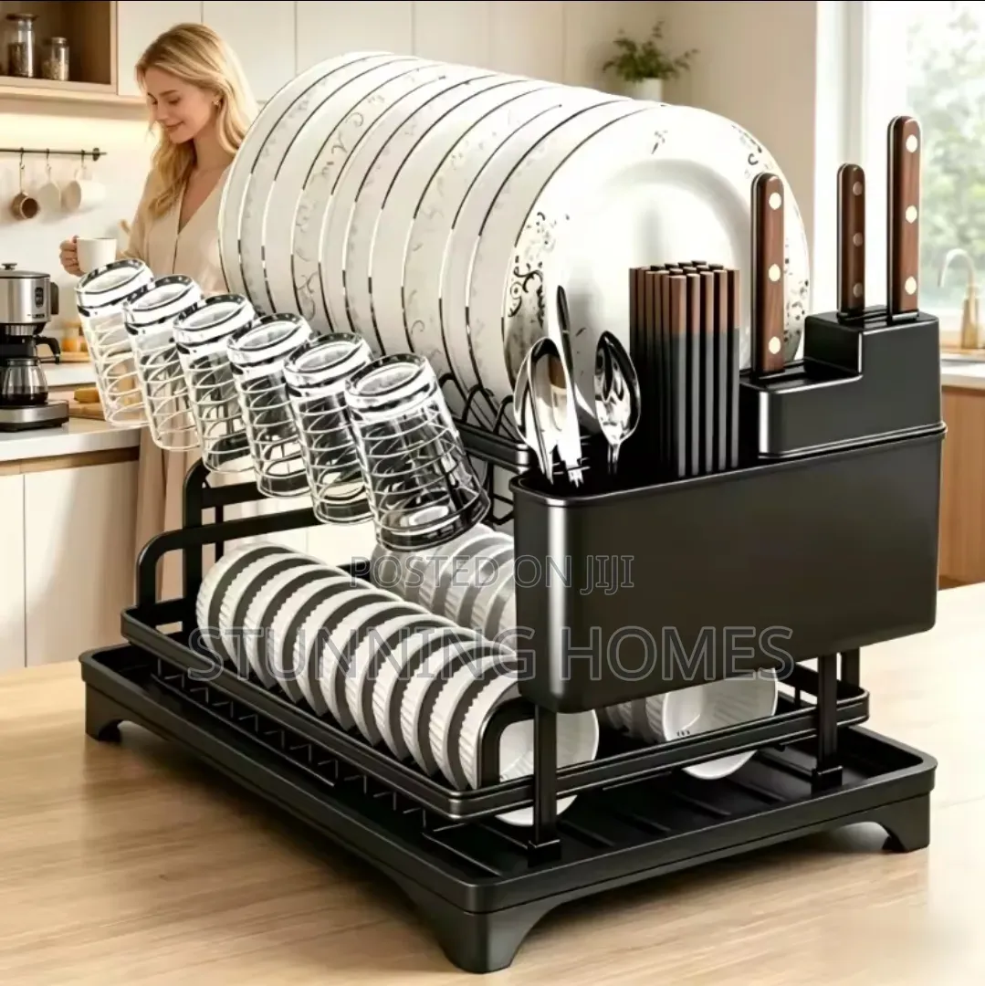High Quality 2 Tier Dish Drying Rack