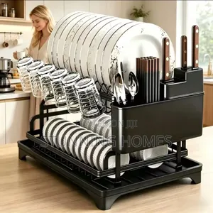 High Quality 2 Tier Dish Drying Rack