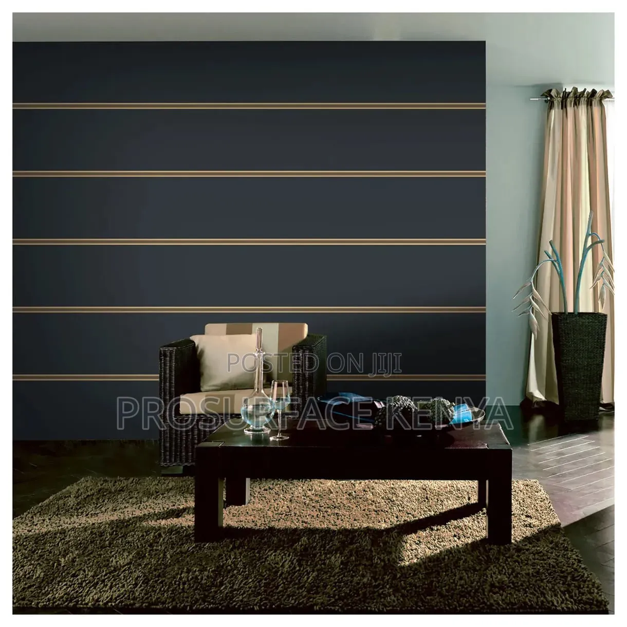 Modern Wallpaper 50cm×5m | Home & Office Wall Decor