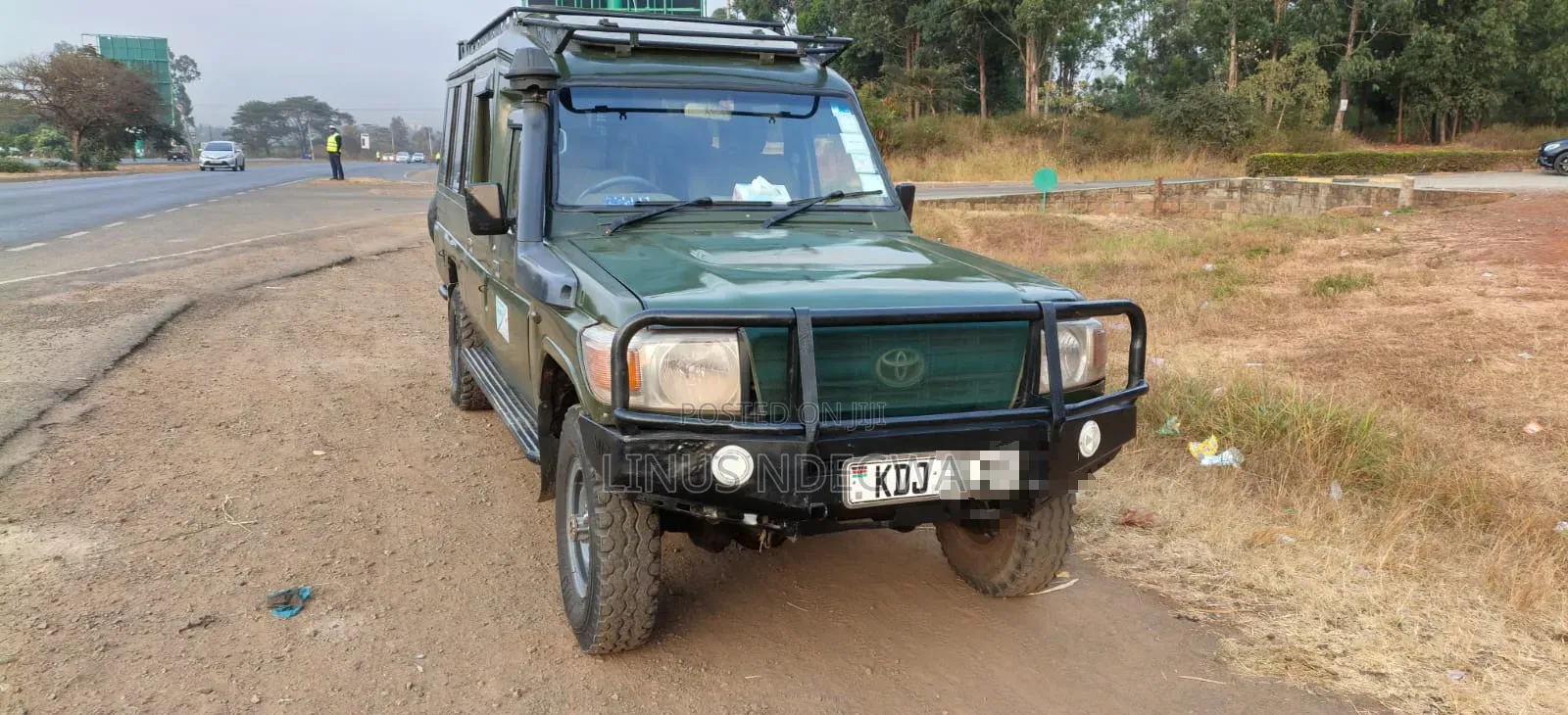 Toyota Land Cruiser 2005 Green