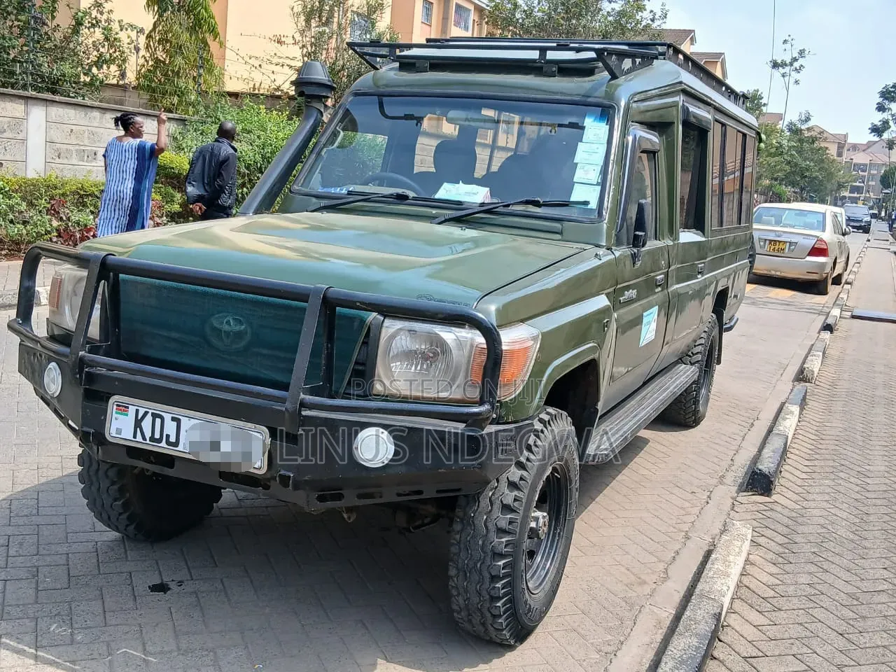 Toyota Land Cruiser 2005 Green