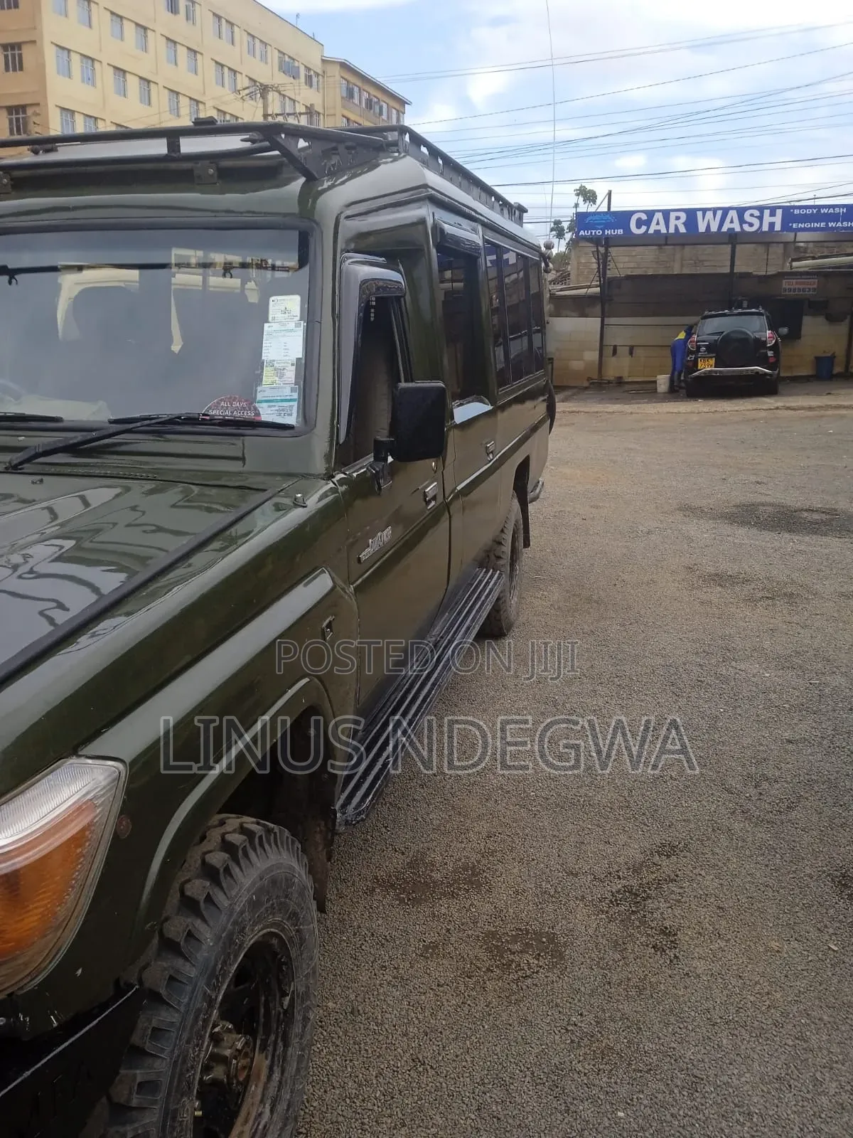 Toyota Land Cruiser 2005 Green