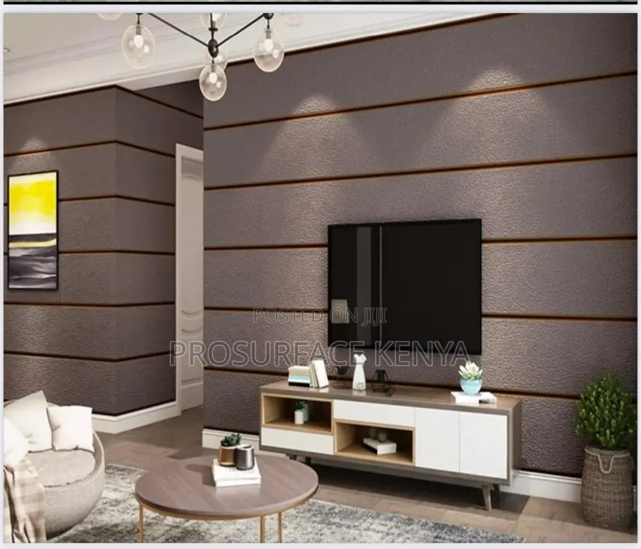 Decorative Wallpaper 50cm×5m | Living Room Feature Wall