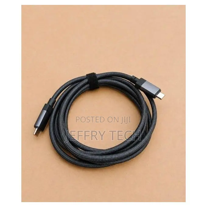 Premium Braided USB-C to USB-C Fast Charging & Data Cable