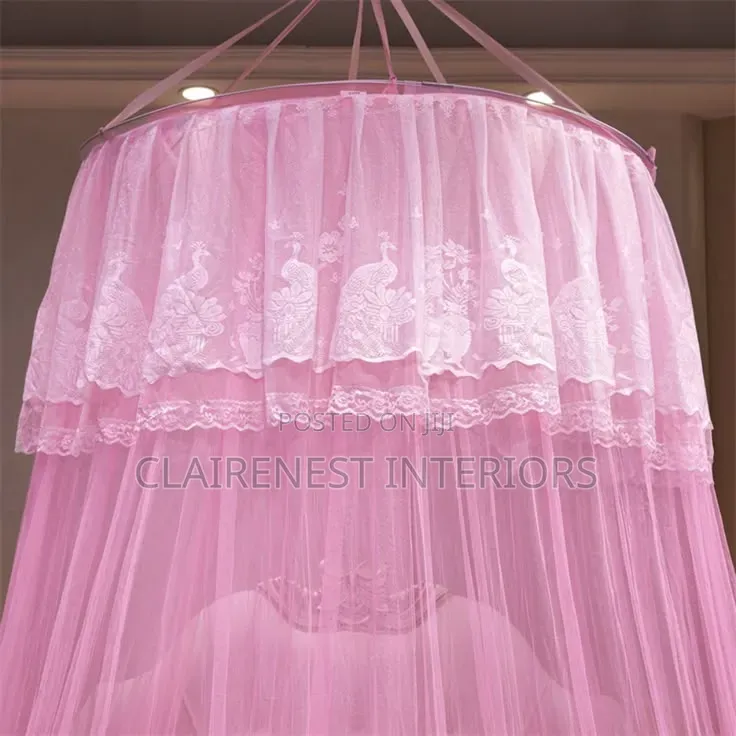 Protection Designed for Peaceful Rest With Round Mosquito Net