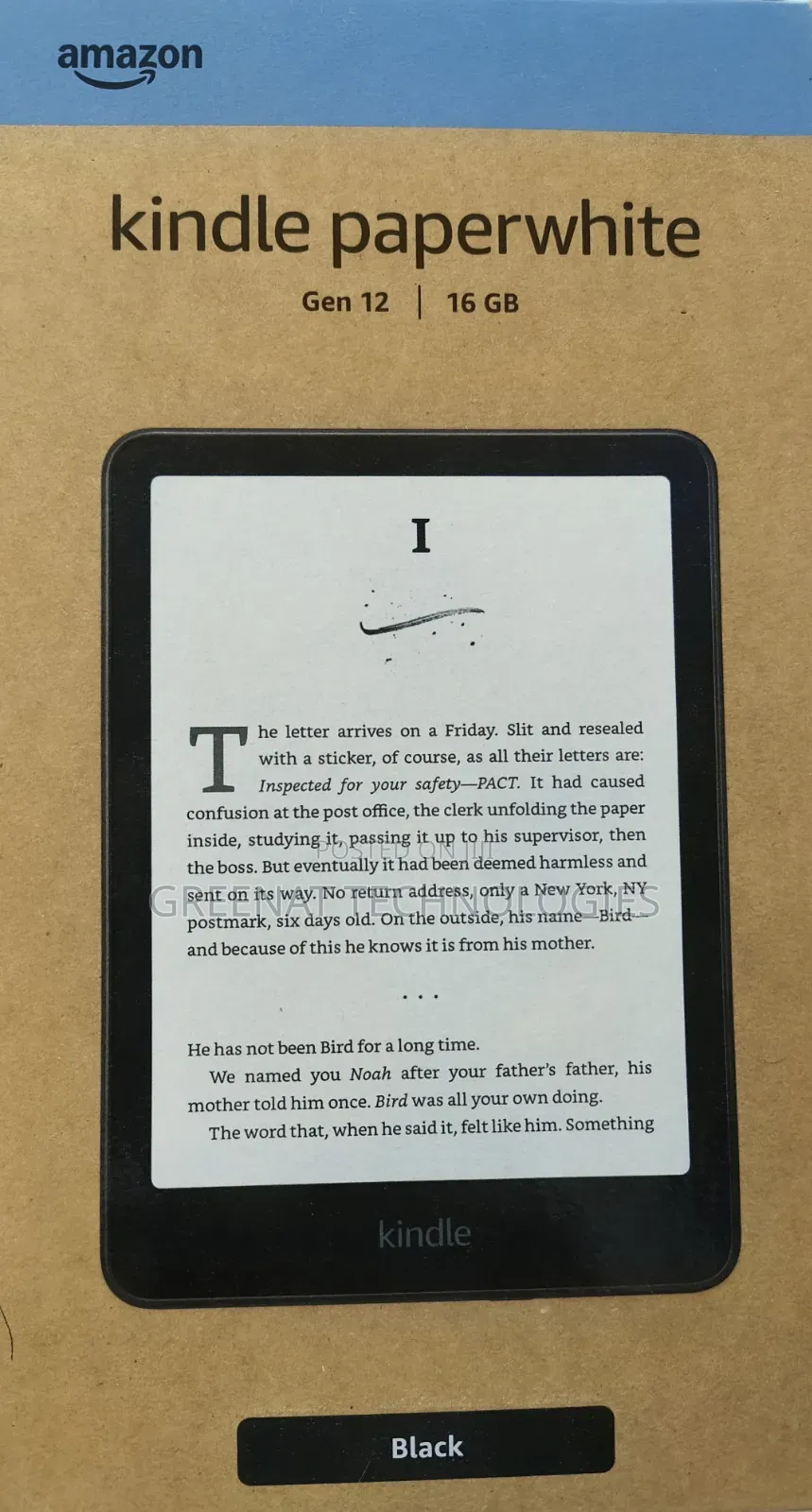 New Amazon Kindle Paperwhite 16 GB Black