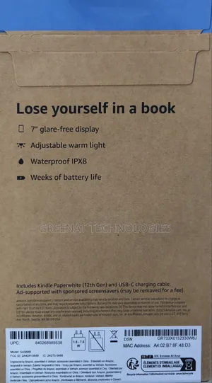 New Amazon Kindle Paperwhite 16 GB Black