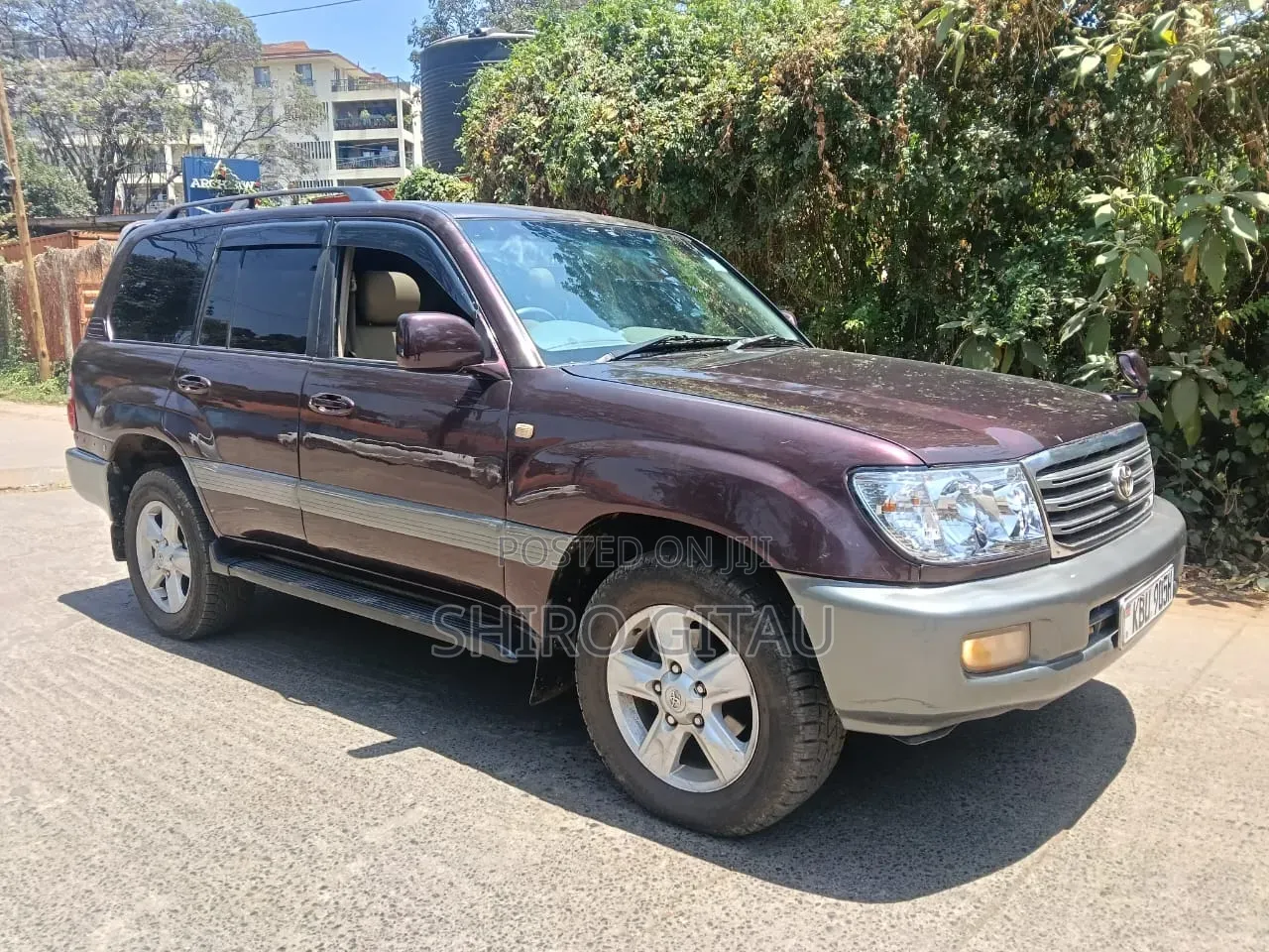 Toyota Land Cruiser Prado 2006 Burgundy