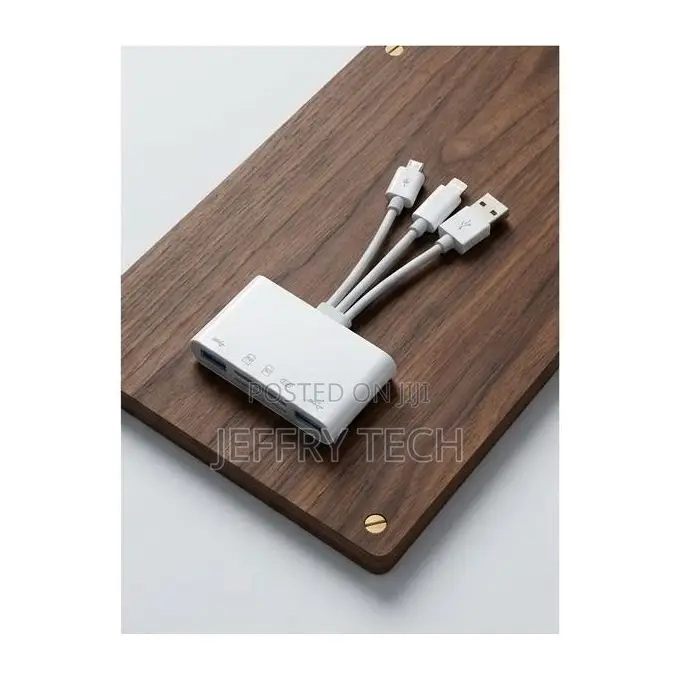 Multi-Connector SD Card Reader & USB Expansion Hub