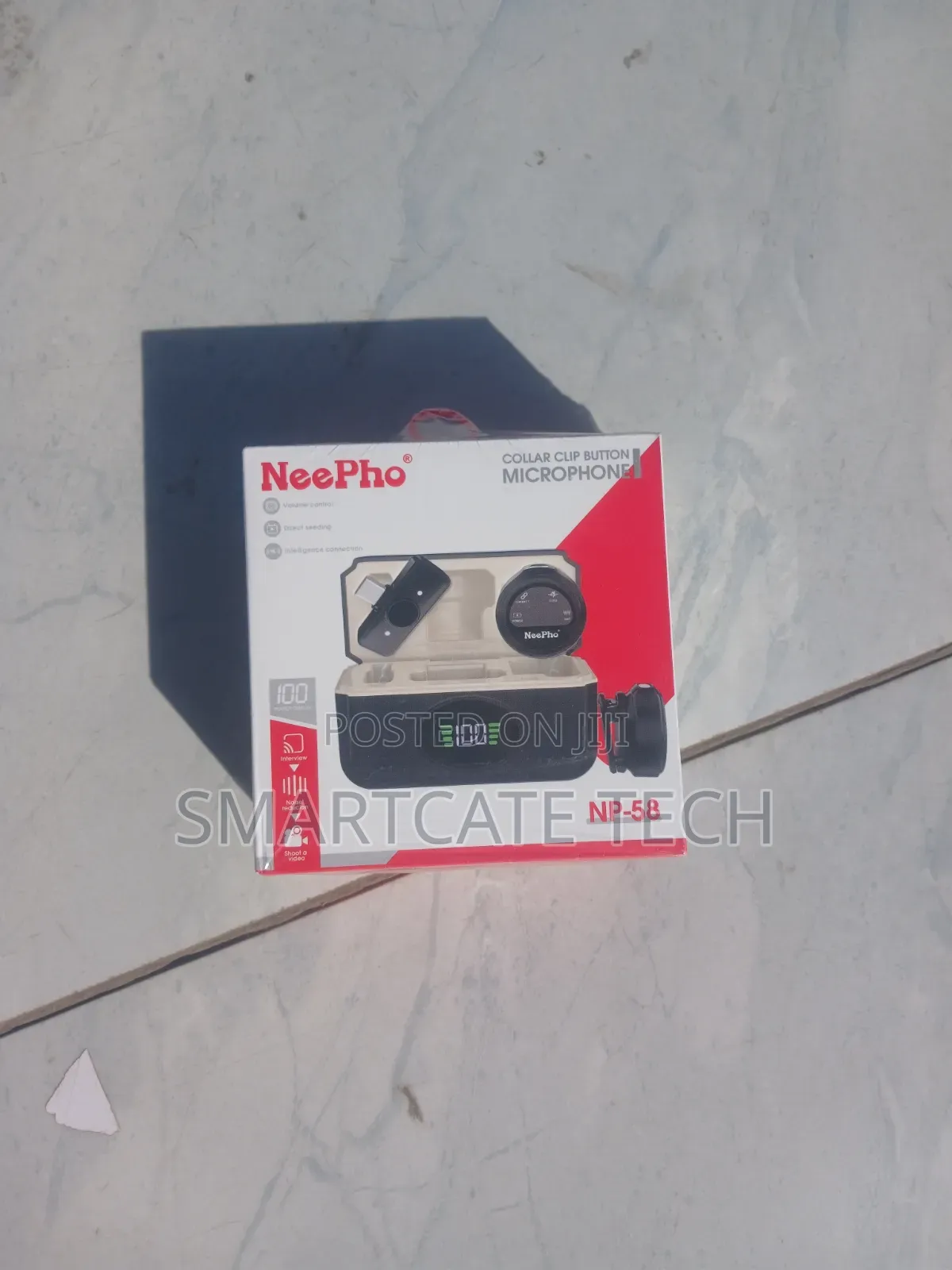 NeePho Wireless Microphone – Clear Sound & Noise Reduction