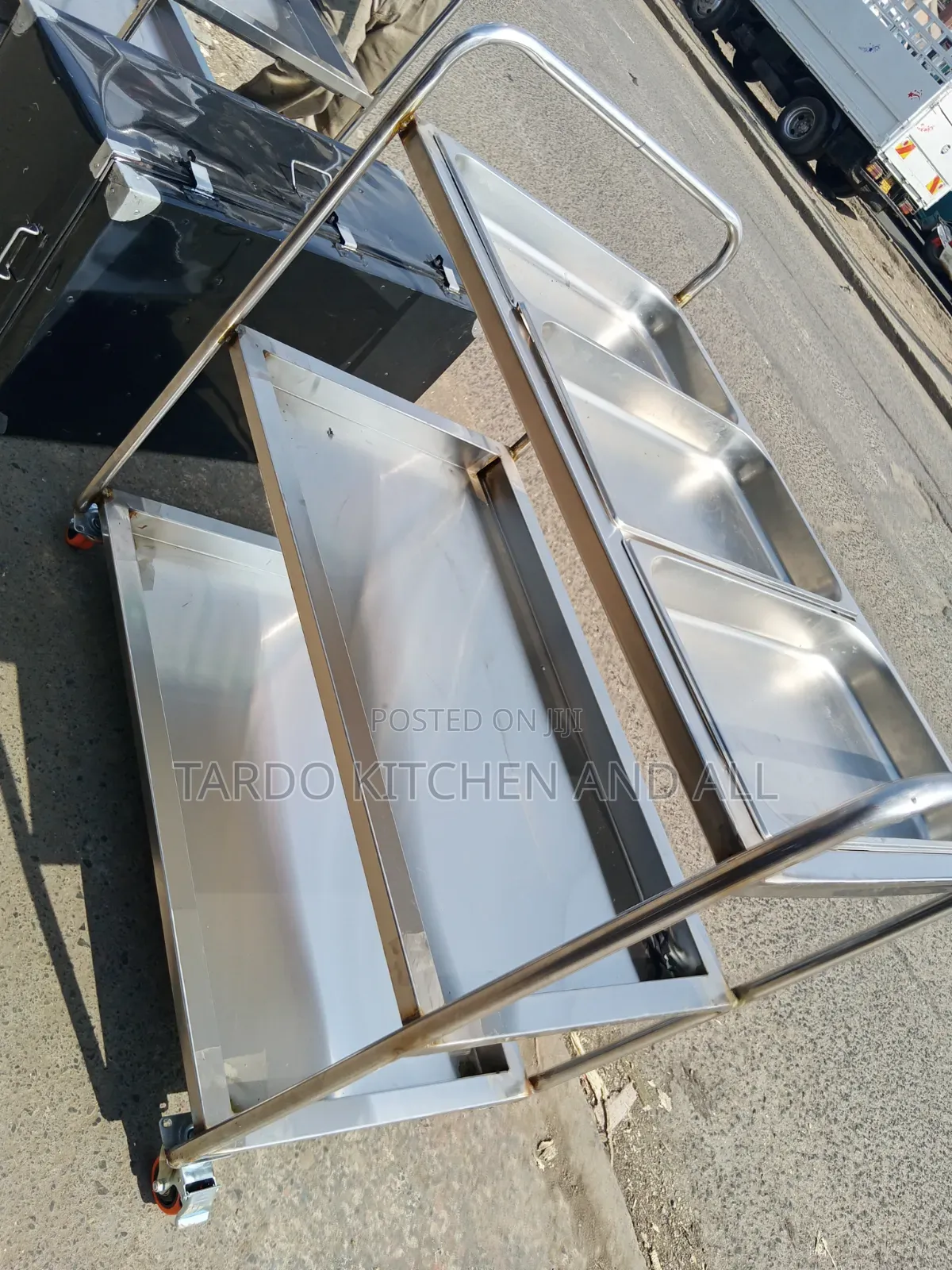 Stainless Steel Food Trolley