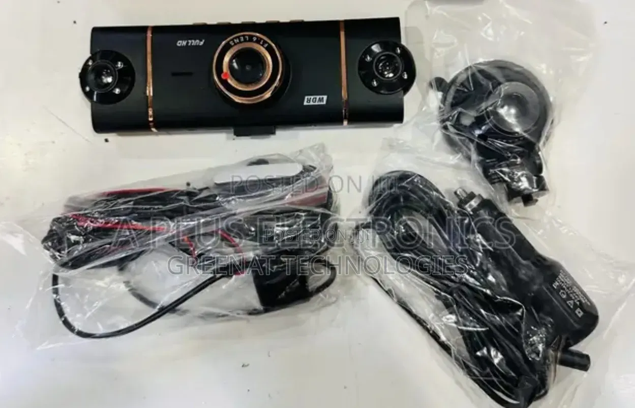 D65 4-Lens Vehicle BlackBOX DVR Dash Camera - 4 Channel WiFi FULL HG