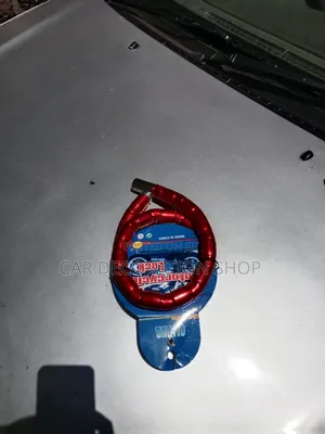 Jointed Steel Cable Bike Lock With Protective Plastic Armored Shell