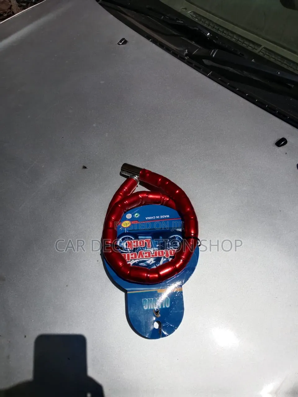 Jointed Steel Cable Bike Lock With Protective Plastic Armored Shell