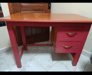 Wooden Office Desk With 2 Drawers (Solid & Stylish)