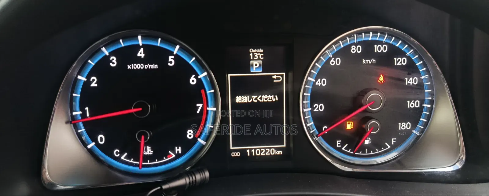 Toyota Harrier 2014 Blue