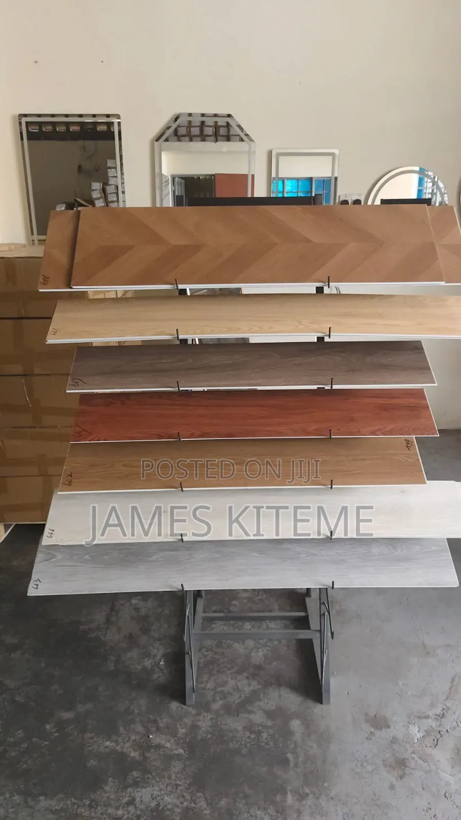 SPC Interlocking Flooring Tiles