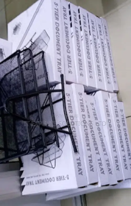 2 Tier, 3 Tier Mesh Document Tray All Tiers