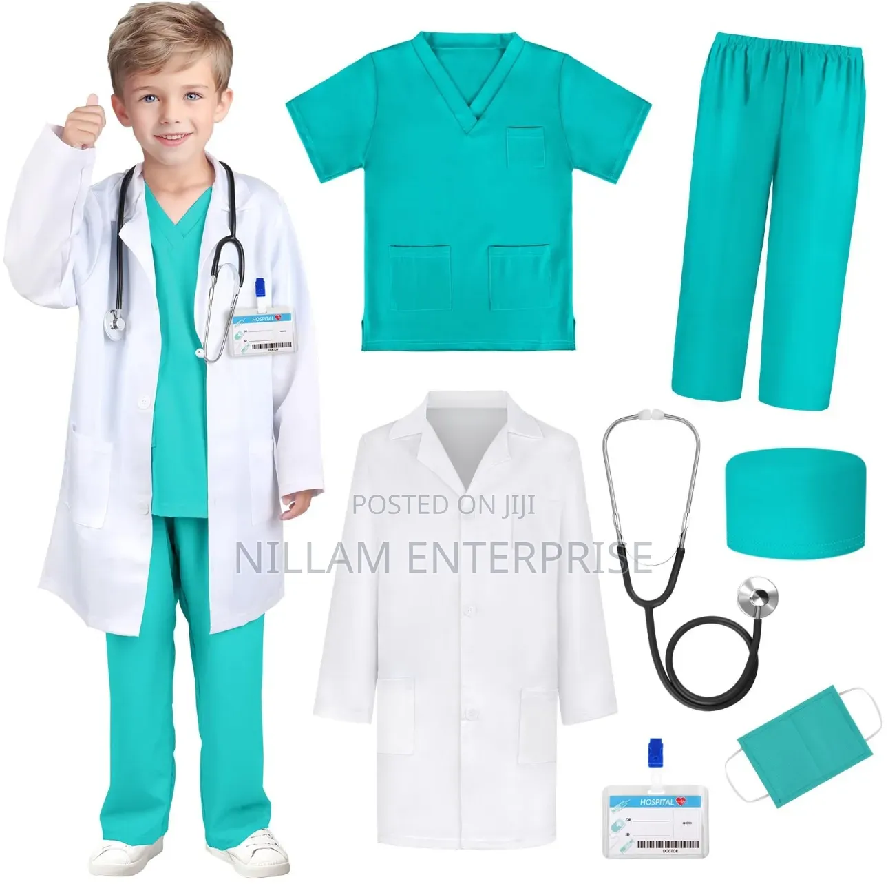 Professional Children Doctor's Costume