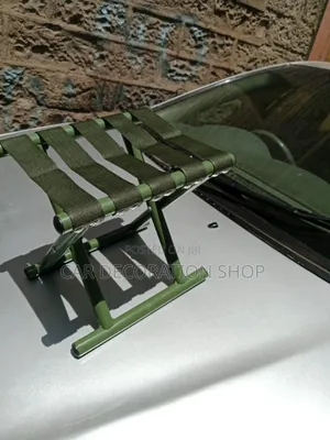 Metal Tubing Camping Mini Seat With Durable Fabric