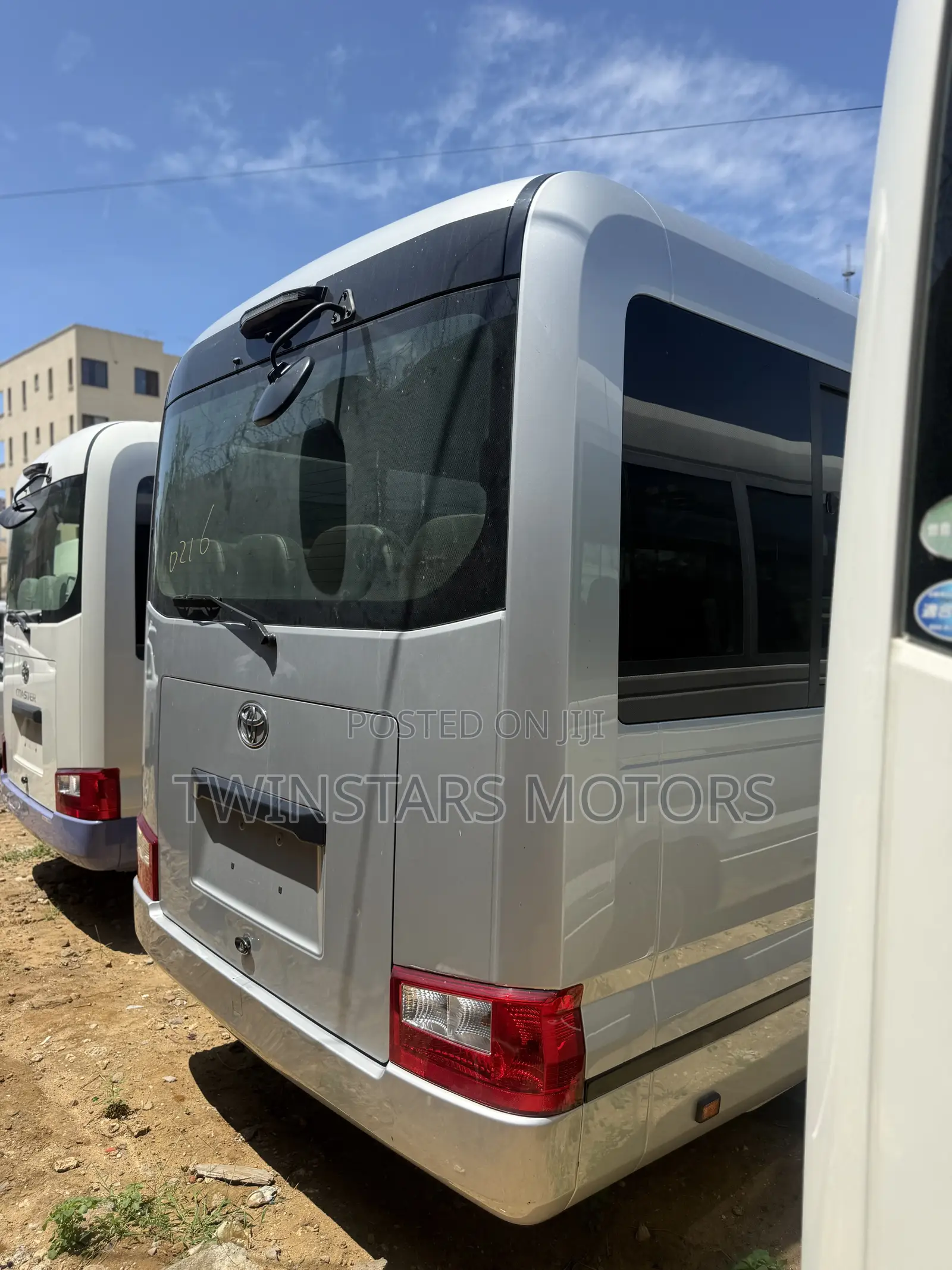 Toyota Coaster 2019 Silver