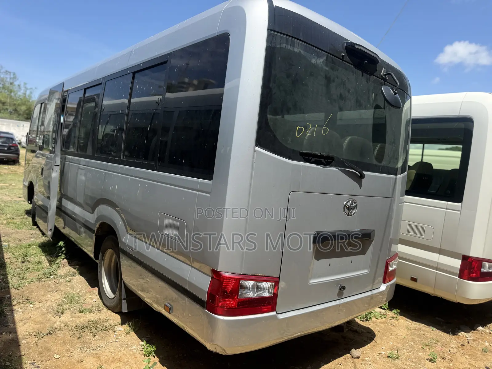 Toyota Coaster 2019 Silver