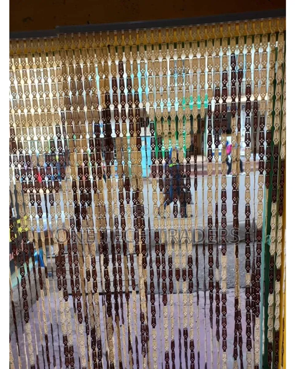 Salon Curtain/ Outdoor Curtain 1m by 1.5m Height- Plastic Beads
