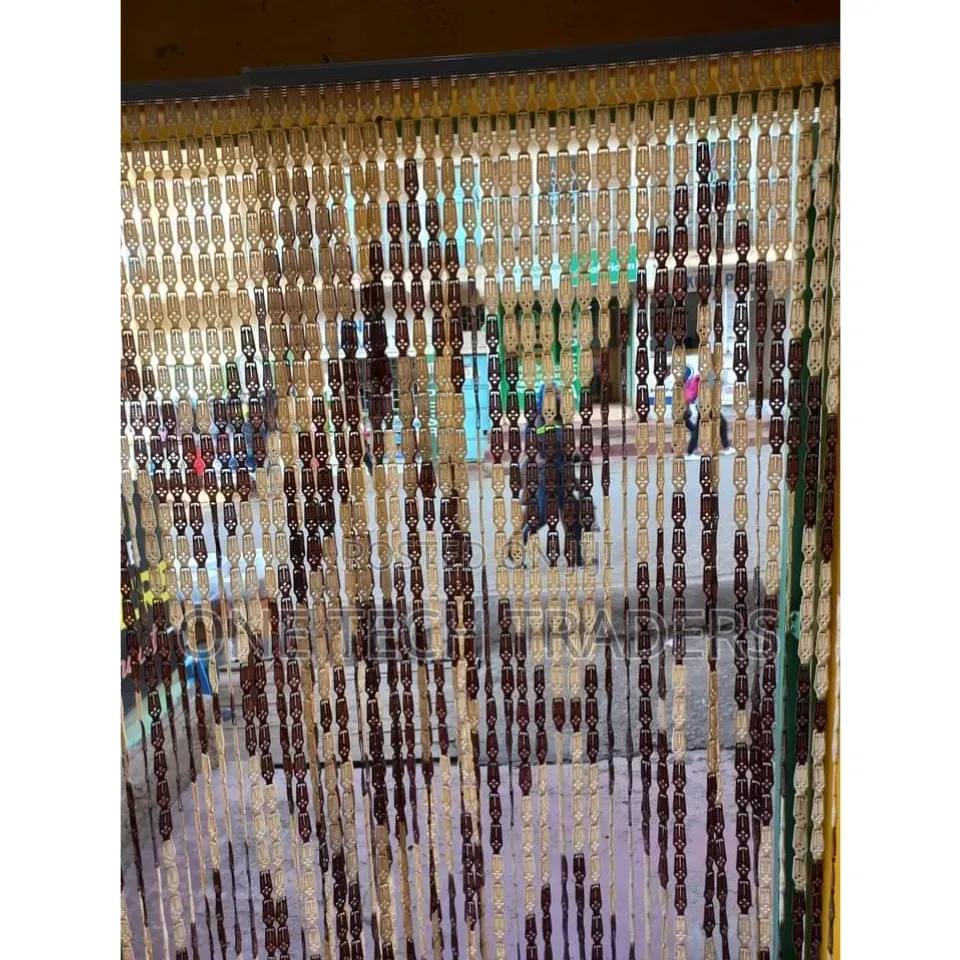 Salon Curtain/ Outdoor Curtain 1m by 1.5m Height- Plastic Beads