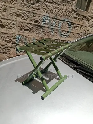 21cm High/29cm Length Green Portable Collapsible Camping Stool