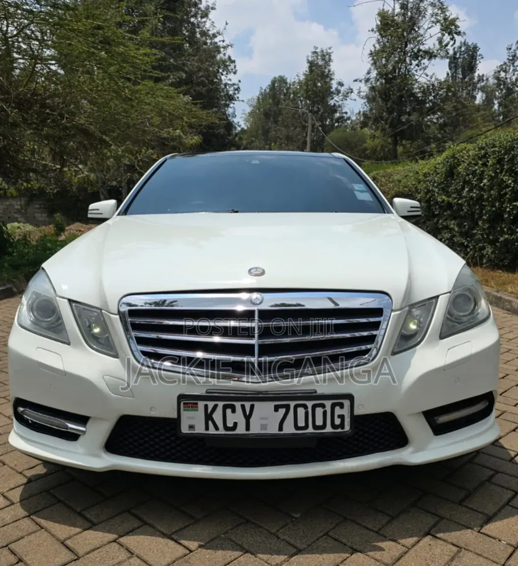 Mercedes-Benz E250 2012 White