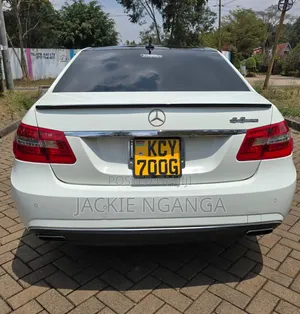 Mercedes-Benz E250 2012 White