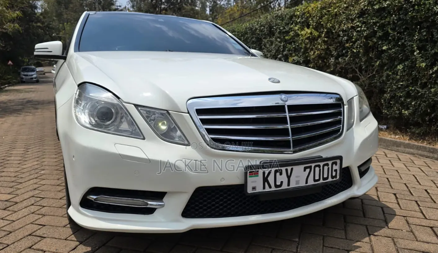 Mercedes-Benz E250 2012 White