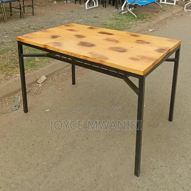 Rustic Wooden Dinning Table or Restaurant Table..