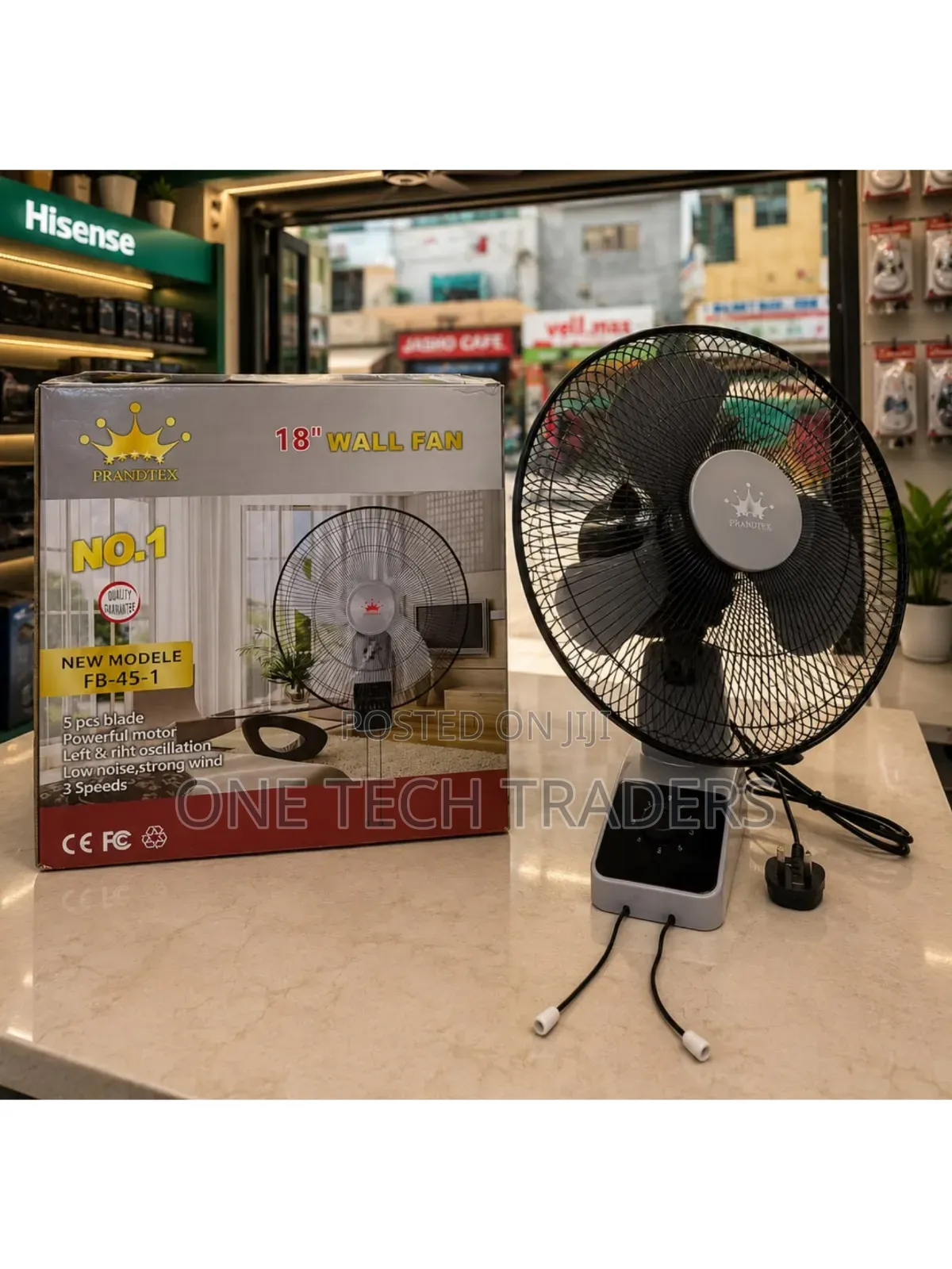 Wall Fan 18" - Prandtex Fan