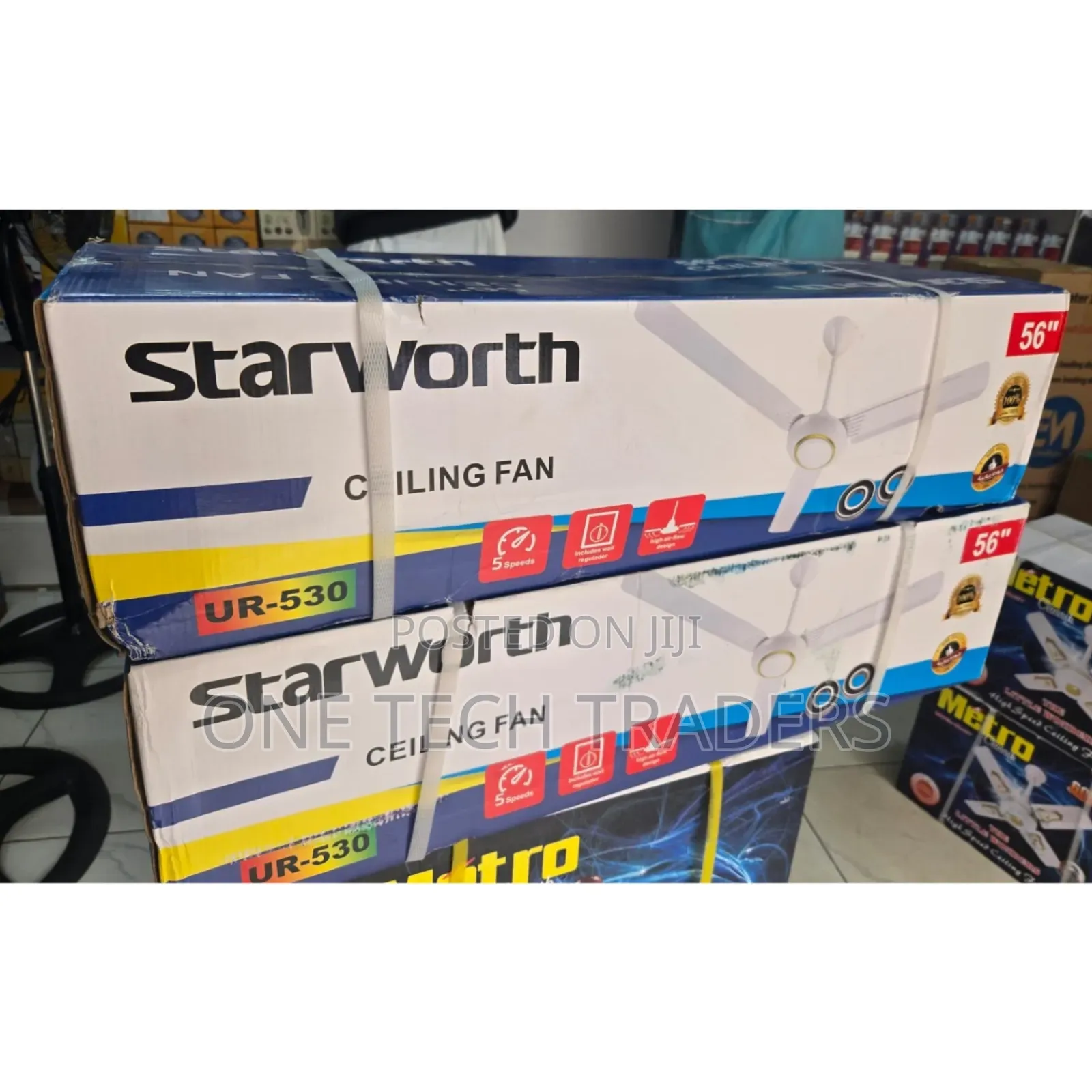 Ceiling Fan Starworth 56" Inches