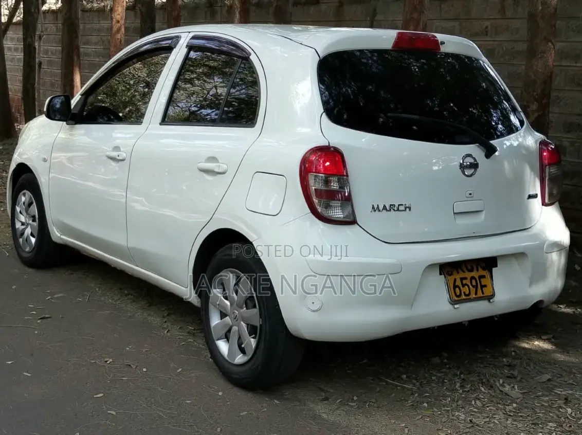 Nissan March 2012 White