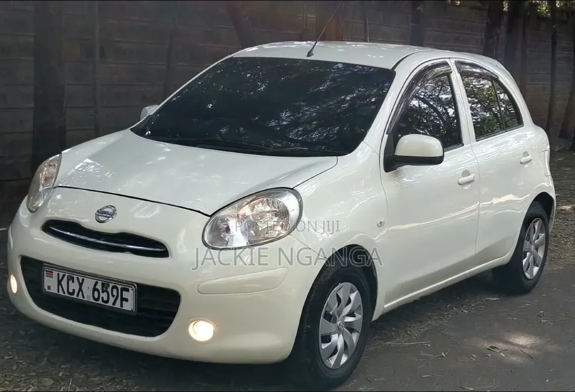 Nissan March 2012 White
